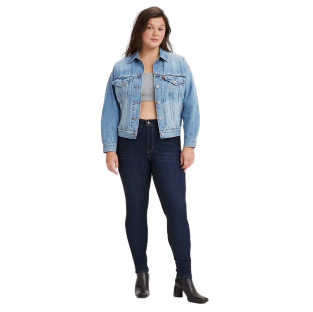 Levi's 720 High Rise Super Skinny Blue Jeans in Size 25